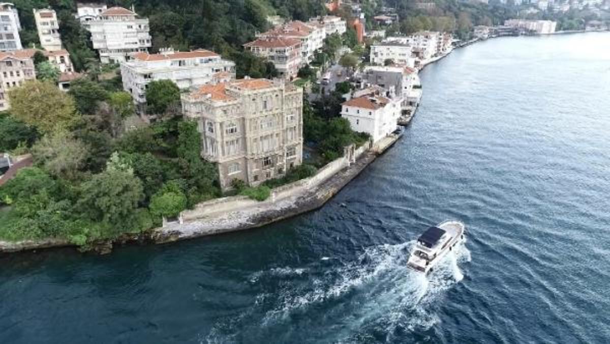 T&uuml;rkiye'nin en pahalı yalısı 550 milyon TL'ye satışa &ccedil;ıkarıldı