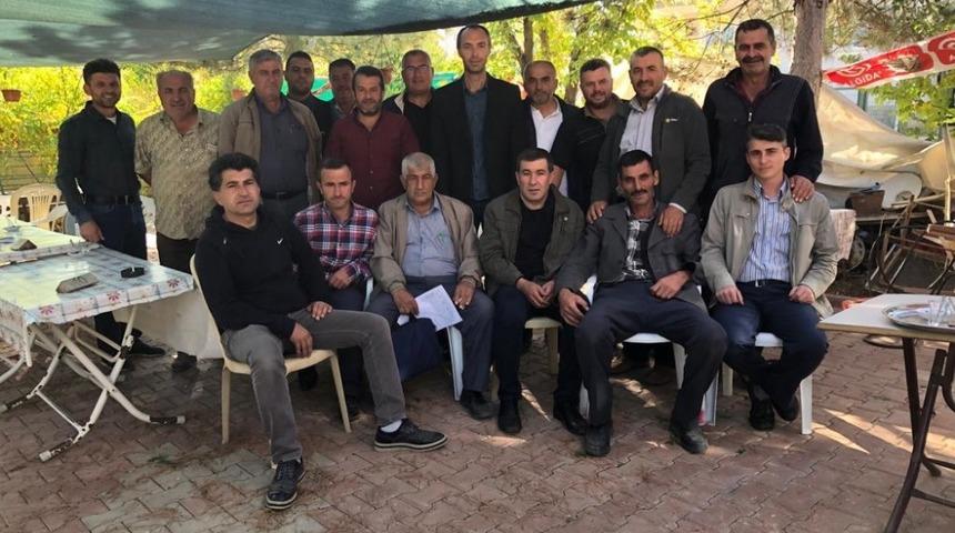 H&uuml;y&uuml;k&rsquo;te mahalle muhtarları başkanını se&ccedil;ti