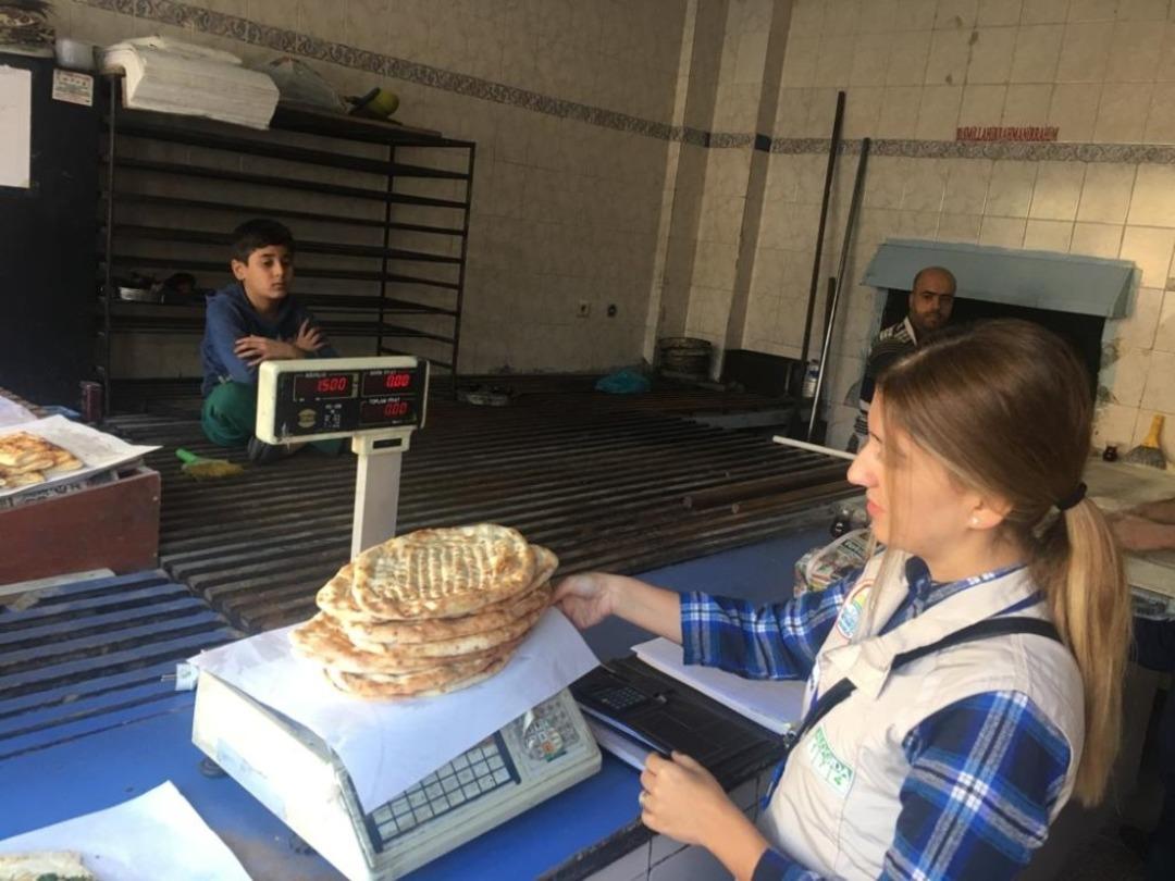 Gaziantep&rsquo;te ekmek gramaj denetimleri