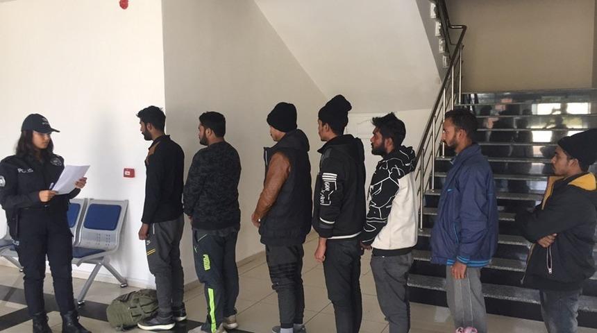 Gaziantep&rsquo;te 7 ka&ccedil;an g&ouml;&ccedil;men yakalandı