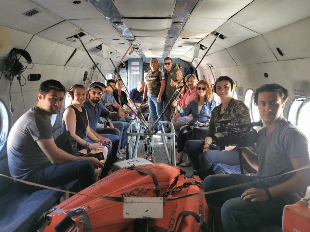 Marmaris&rsquo;te yanan alanlar havadan g&ouml;r&uuml;nt&uuml;lendi