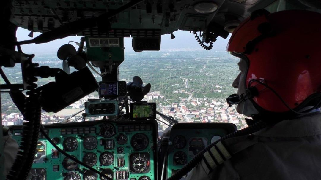 Aydın&rsquo;da basın mensupları ormanları havadan g&ouml;r&uuml;nt&uuml;ledi