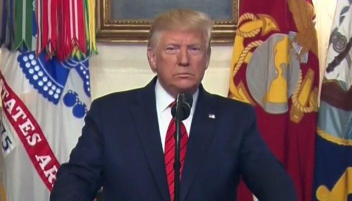 Son dakika! ABD Başkanı Trump'tan Bağdadi operasyonuna ilişkin açıklama