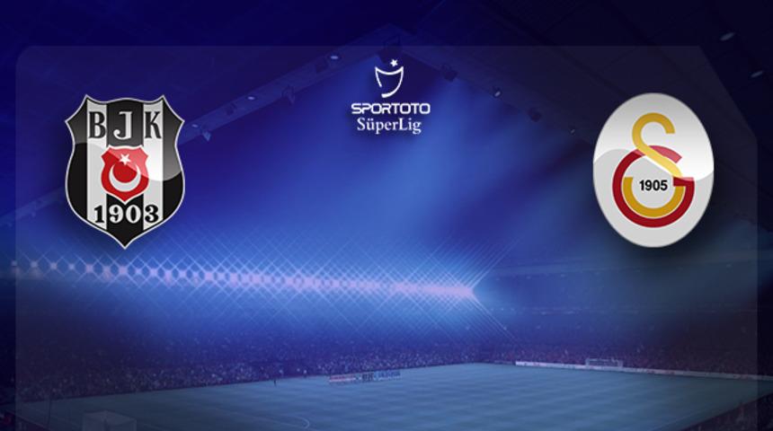 Beşiktaş - Galatasaray maçının 11'leri belli oldu