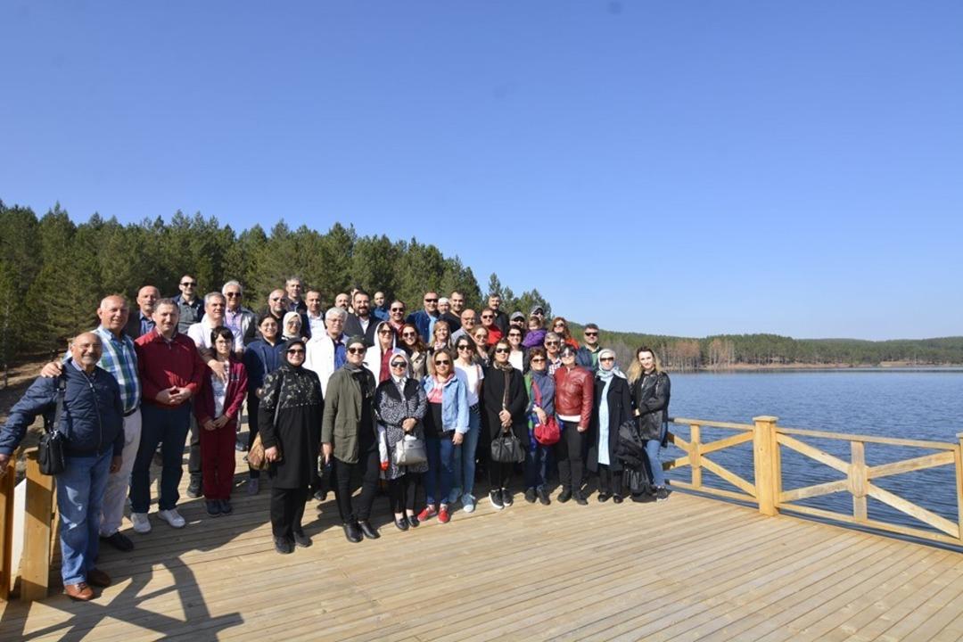 &rsquo;Sağlıklı Kentler&rsquo; toplantısından sonra Sandıklı&rsquo;nın tarihi ve turistik yerleri gezildi