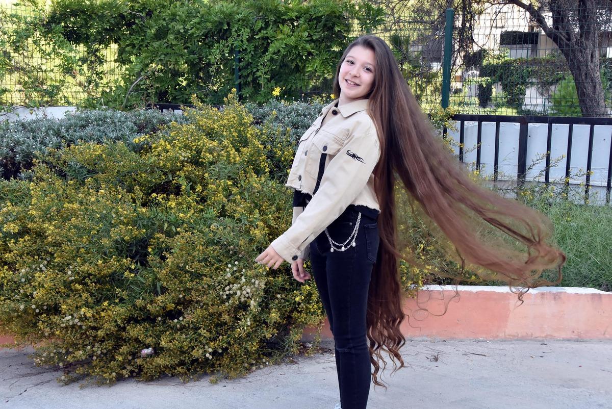 'Rapunzel Pelin' D&uuml;nya &Ccedil;ocuk Rekorları Kitabı'na girdi