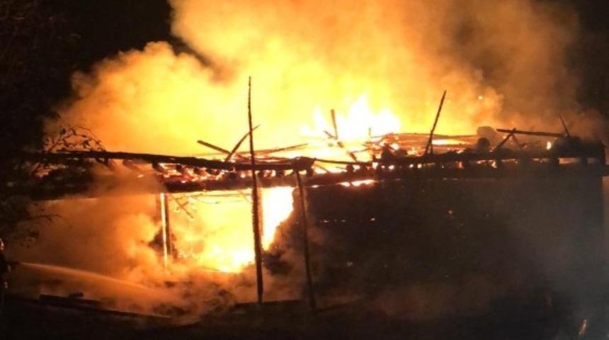 Kastamonu&rsquo;da tarihi konak k&uuml;l oldu