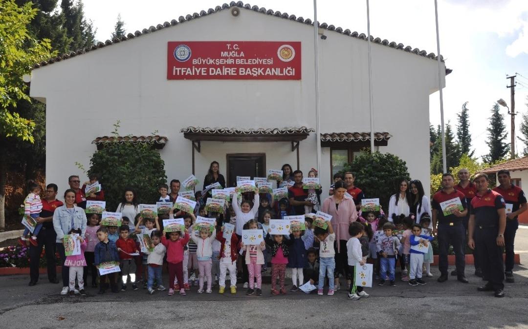 B&uuml;y&uuml;kşehir&rsquo;den miniklere&rsquo; Yangın Boyama&rsquo; kitabı