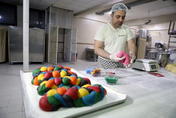 Rengarenk ekmekler, çocuklu ailelerin tercihi oldu G2