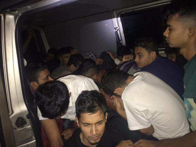 Adana'da 81 kaçak göçmen yakalandı