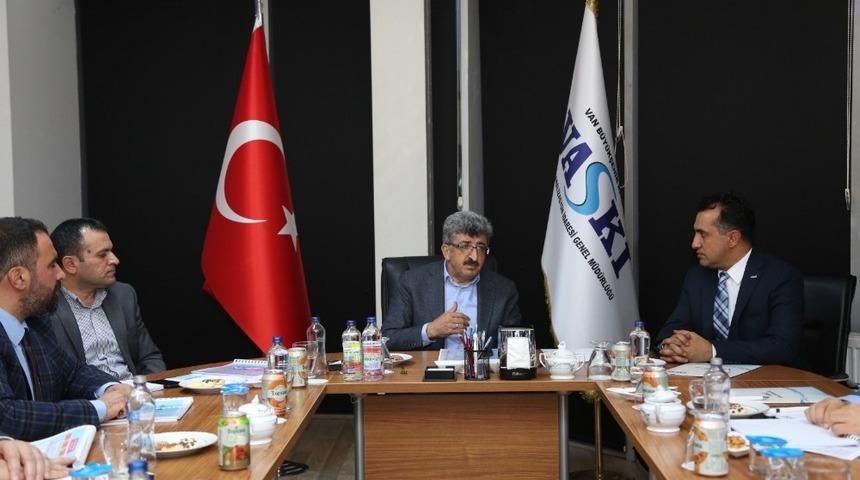 Vali Bilmez’den VASKİ’ye ziyaret