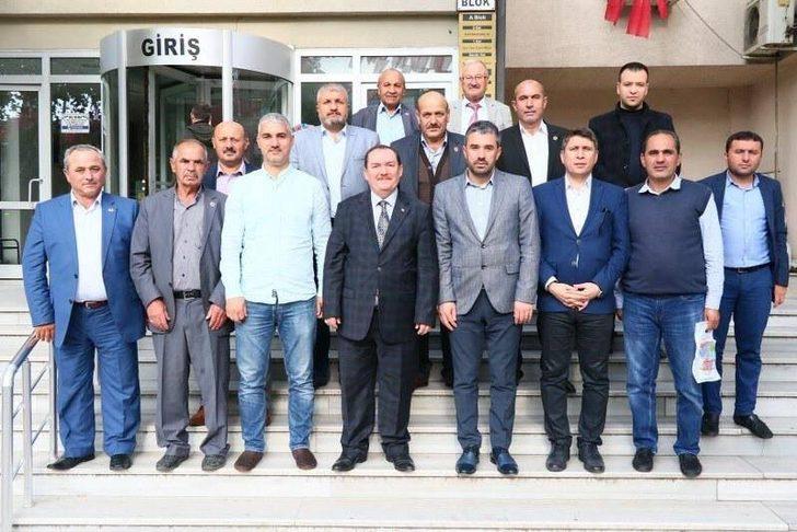 Başkan Çetin’den Eyüp İlçe Kaymakamı Kara’ya ziyaret G3