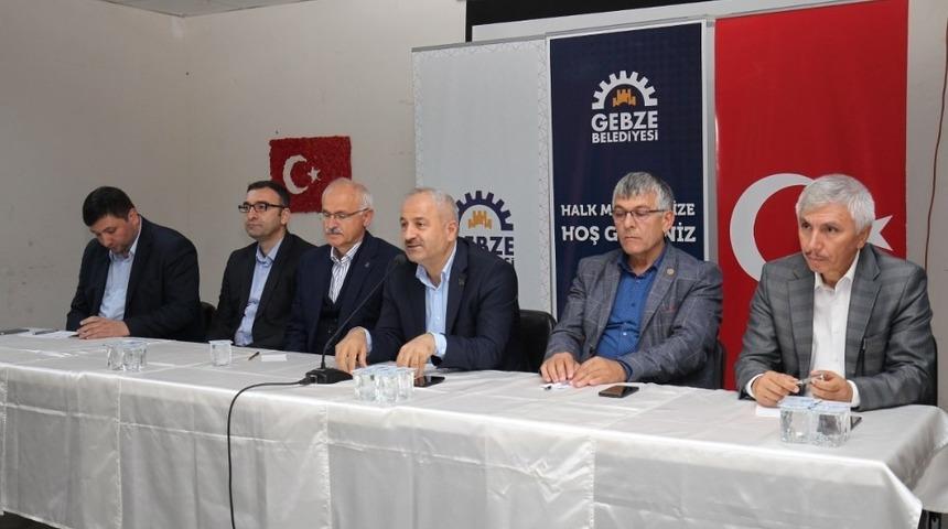 Gebze&rsquo;de &lsquo;Mahalle Meclisleri&rsquo; devam ediyor