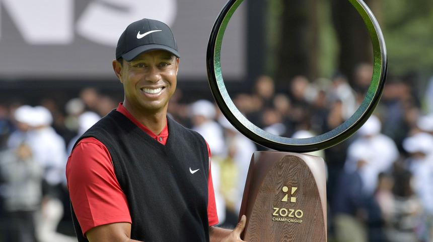 Tiger Woods'tan rekor zafer