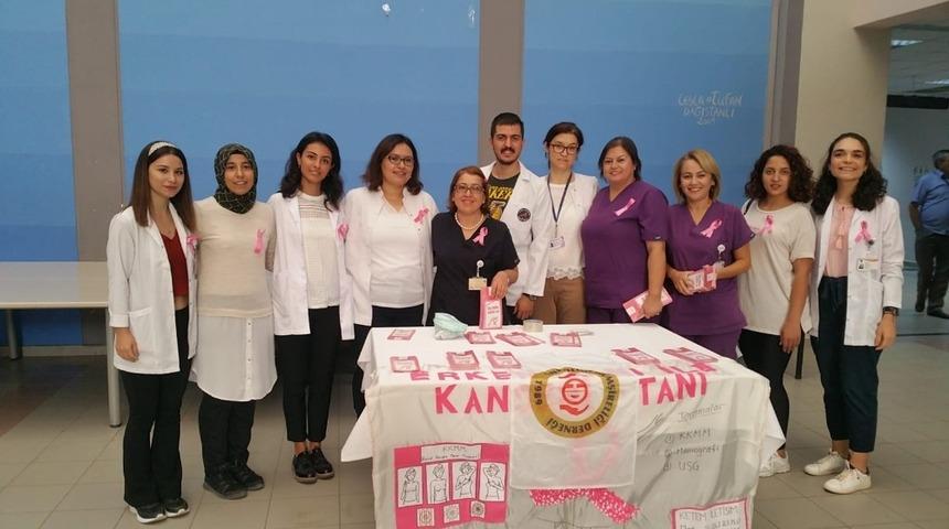 Hastalar meme kanseri hakkında bilgilendirildi