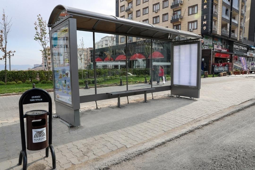 Vatandaş talep etti, Mardin&rsquo;de yeni duraklar kuruldu