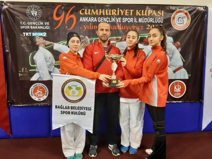 Bağlar Belediyespor karatede Cumhuriyet Kupasına damga vurdu G2