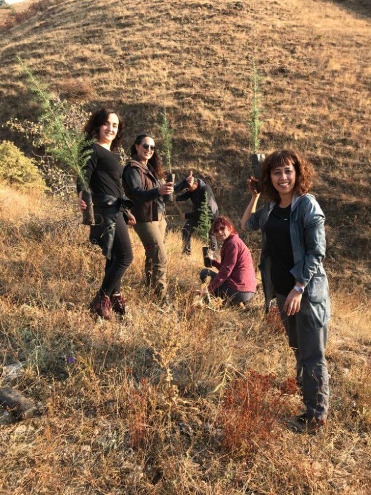 29 Ekim anısına  fidanlar dikildi G3