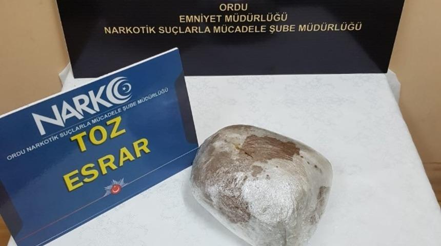 Ordu&rsquo;da uyuşturucuya sıkı denetim