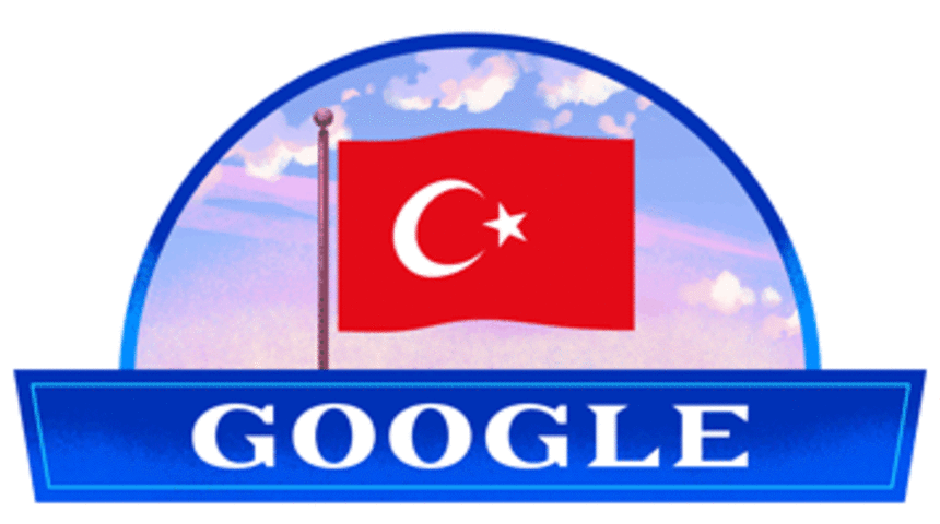 Google 29 Ekim'i unutmadı! Google'dan Cumhuriyet Bayramı Doodle'ı