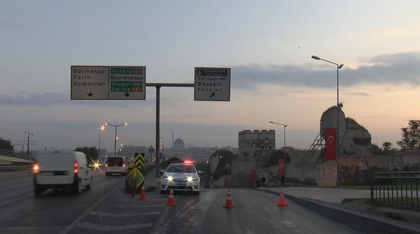 Vatan Caddesi, 29 Ekim kutlamaları sebebiyle trafiğe kapatıldı