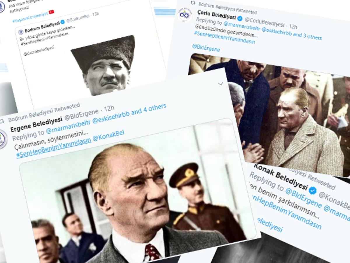 CHP'li belediyelerin 29 Ekim paylaşımı b&uuml;y&uuml;k ilgi g&ouml;rd&uuml;! 