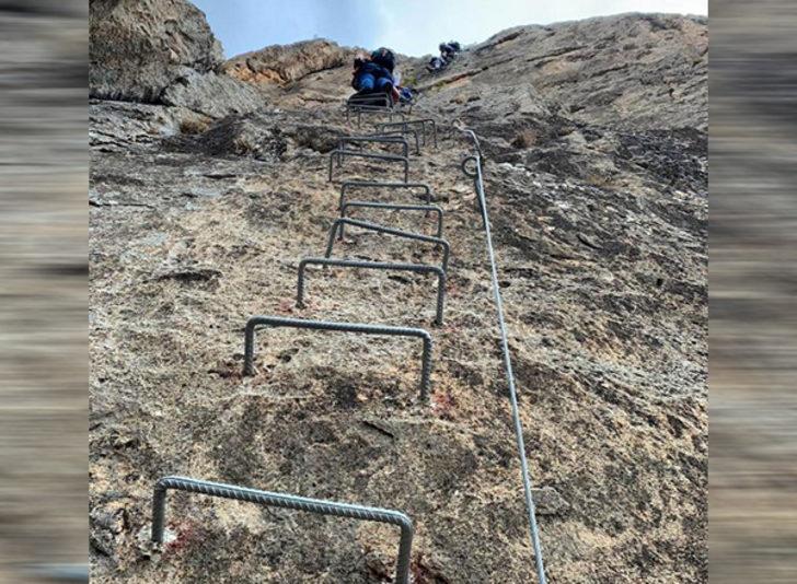 Erzincan'daki Via Ferrata adrenalin tutkunlarının uğrak yeri oldu G1