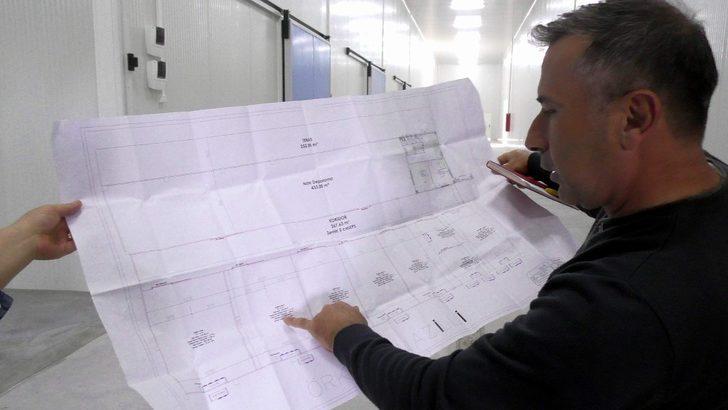 Bölgenin en büyük soğuk hava deposu yükseliyor G4