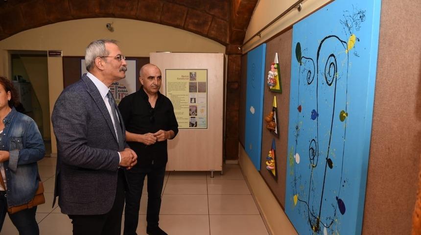 Remzi Karabulut&rsquo;tan &rsquo;topa&ccedil;&rsquo; temalı resim sergisi