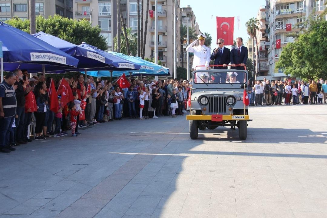 Mersin&rsquo;de Cumhuriyet Bayarım coşkusu
