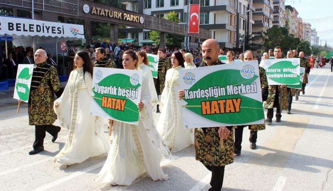 Hatay&rsquo;da Cumhuriyet Bayramı kutlamaları