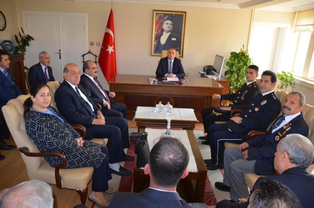 Kaymakam Taş tebrikleri kabul etti