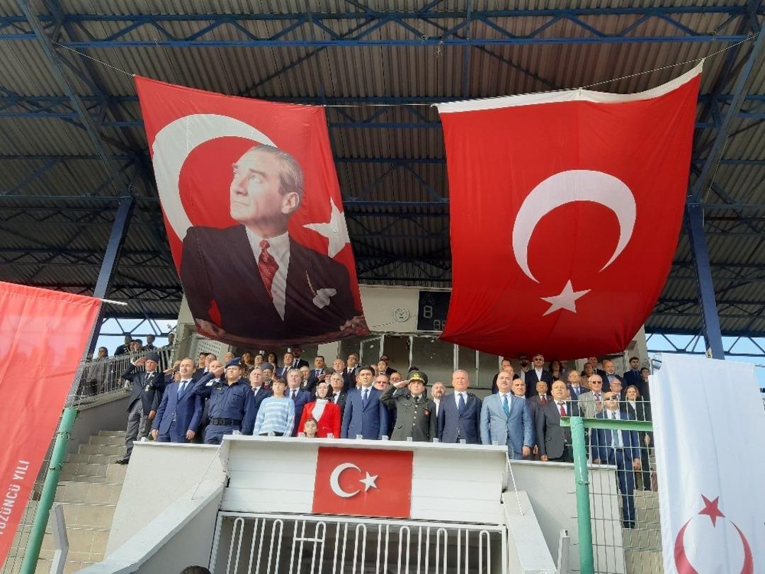 &Ccedil;aycuma&rsquo;da Cumhuriyetin 96. Yılı coşkuyla kutlandı