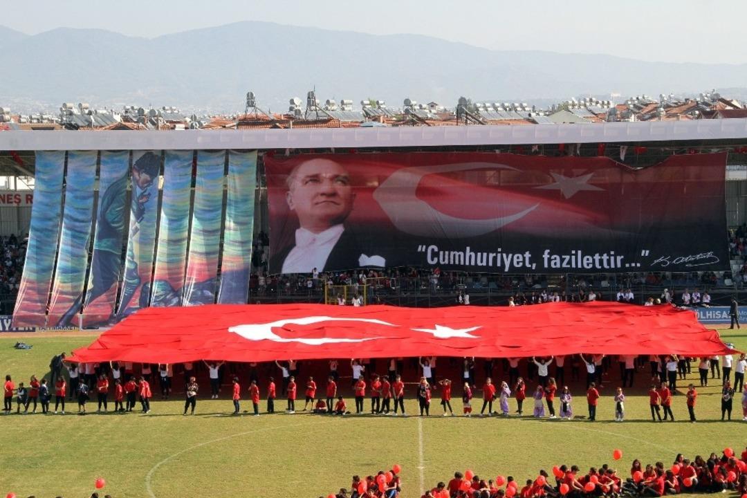 Fethiye&rsquo;de 96. yıl coşkusu