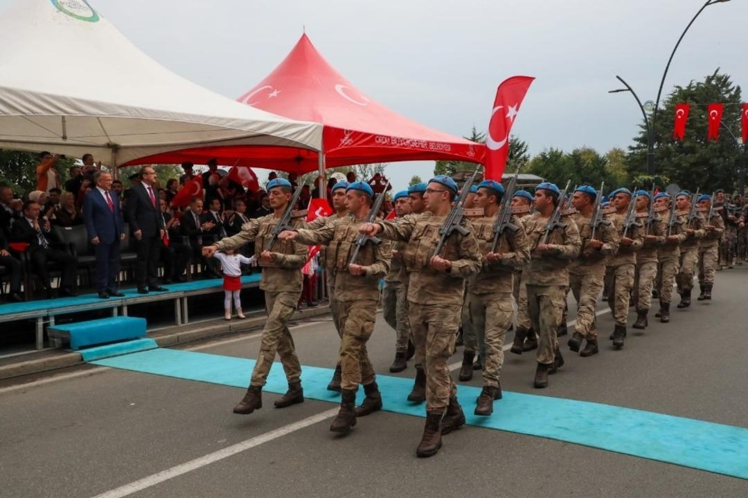 Ordu&rsquo;da Cumhuriyet Bayramı coşkuyla kutlandı