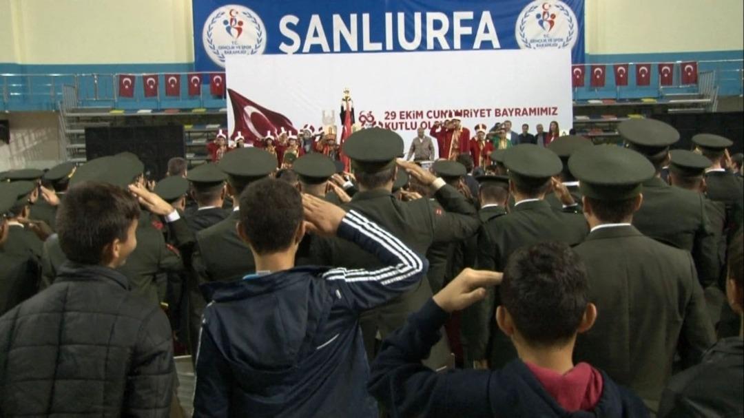 Cumhuriyet Bayramı Şanlıurfa&rsquo;da coşkuyla kutlandı