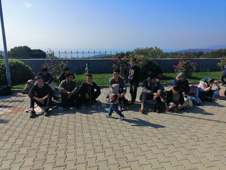 Çanakkale’de 36 mülteci yakalandı G1