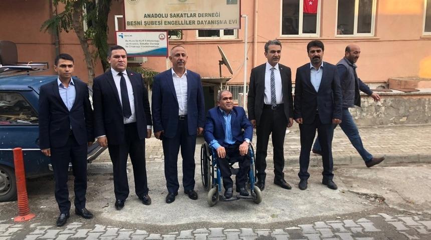 Vali Yardımcısı Hersanlıoğlun&rsquo;dan Besni il&ccedil;esine ziyaret