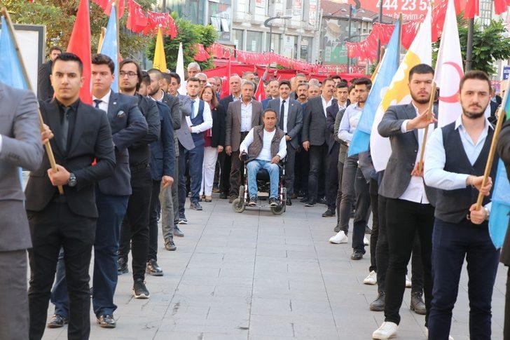 Ülkü ocaklarından ‘Cumhuriyet’ yürüyüşü G3