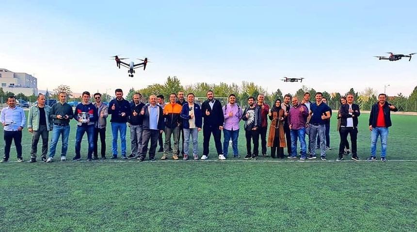 Malatya’da drone kursu verildi