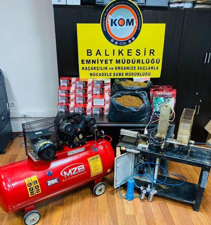 Bandırma’da sahte içki ve kaçak tütün operasyonu G2