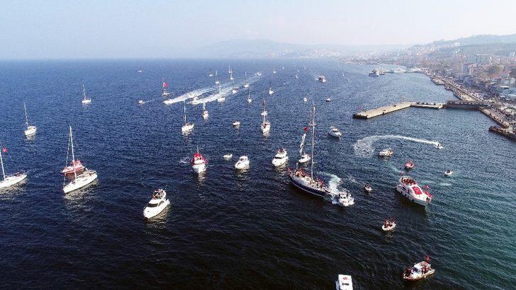 Mudanya’daki Cumhuriyet coşkusu denize yansıdı G2