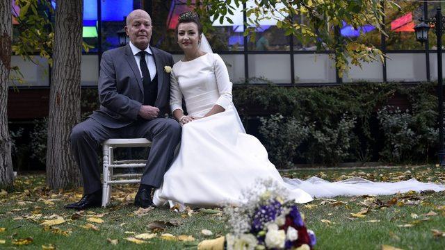 İtalyan ve Bulgar çift 15 yıl önce tanıştıkları Gümüşhane’de nikah kıydı