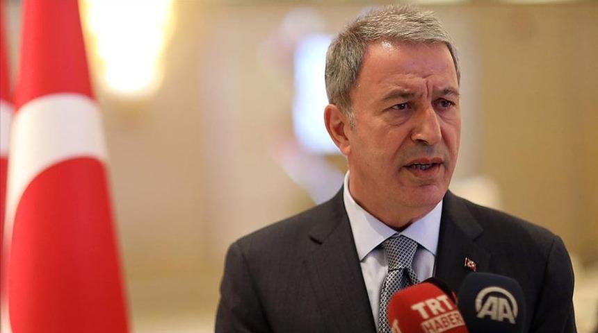 Bakan Akar'dan Türkiye ve Suriye istihbaratı arasındaki görüşmelerle ilgili açıklama