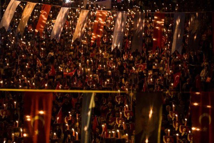 Türkiye'de Cumhuriyet coşkusu! Muhteşem görüntüler G1