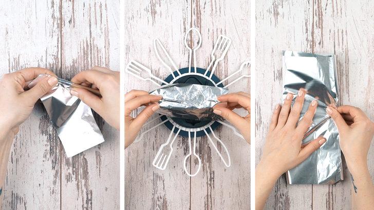 Al&uuml;minyum folyonun bilinmeyen faydaları