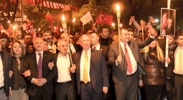 Ankara'da 'Fener Alayı' yürüyüşü gerçekleştirildi