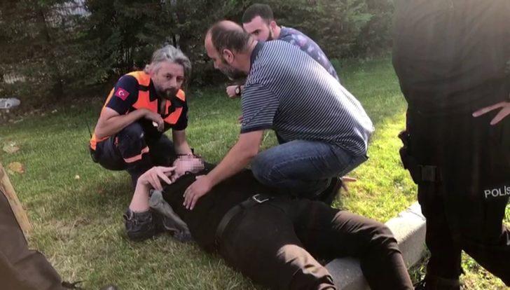 Kavgada dayak yiyen oğlunu gören baba çılgına döndü G1