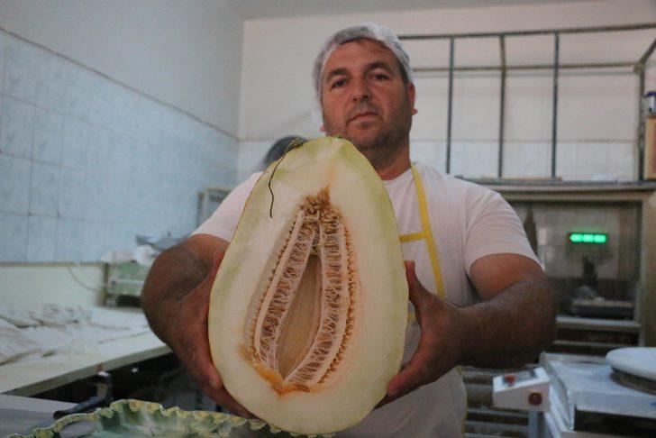 Kırkağaç kavununun aromasıyla lokum yapıldı G1