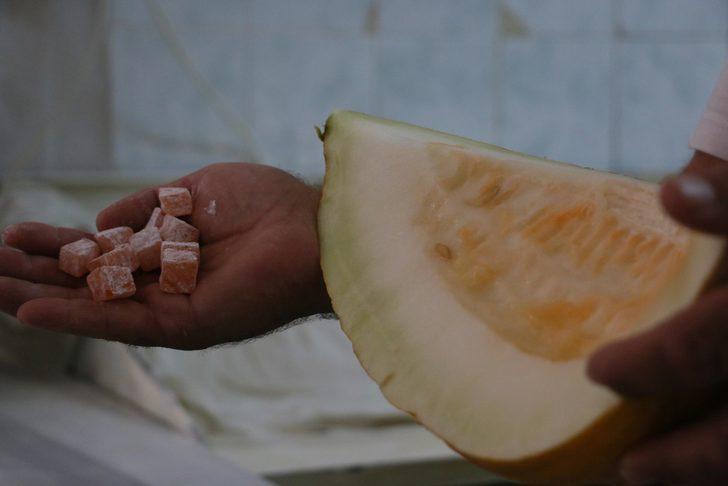 Kırkağaç kavununun aromasıyla lokum yapıldı G2